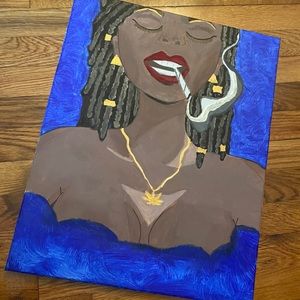 ‘Stoner Girl’ Original Painting. Painted by Me